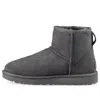 Ugg (wmns)  W Classic Mini Ii Fleece Lined Gray
