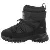 Ugg Padded Logo-print Boots In Black