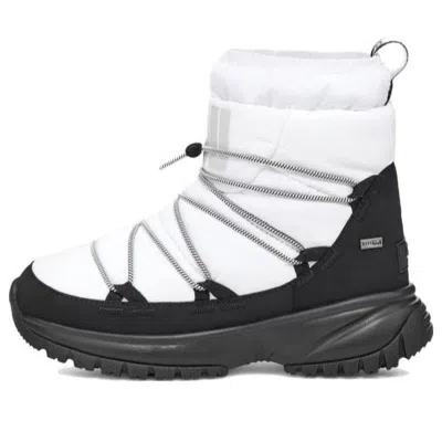 Ugg (wmns)  Yose Puffer Mid 'white Black' In Multi