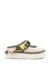 Ugg Mini Gorpcore Mary Jane Shoes With Adjustable Strap In Neutral