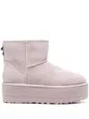 Ugg (wmns)  Classic Mini Platform 'pale Smoke' In Grey