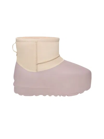 Ugg Woman Classic Mini Pumped Molded In Purple