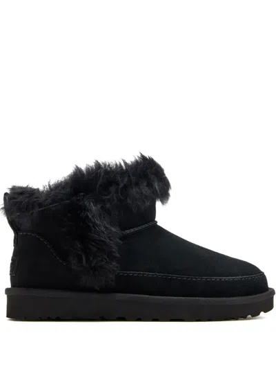 Ugg Woman "classic Ultra Mini Chalet" In Black