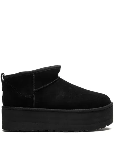 Ugg Woman "classic Ultra Mini Platform" In Black