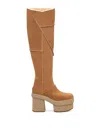 Ugg Woman New Heights Platform Extra Boots In Brown