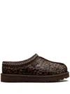 Ugg Tazz Caspian 1178430-bcdr Womens Brown Spotted Print Platform Slipper Gug121 In Brown