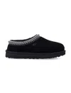 Ugg 40mm Tazz Shearling Platform Loafers In Black