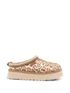 Ugg Tazz Plains Slippers Felicity Leopard Jasmine In Brown