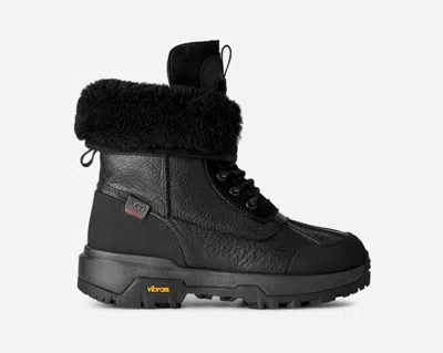 UGG ® WOMEN'S ADIRONDACK BOOT XXV LEATHER BOOTS IN BLACK