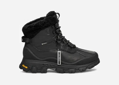 UGG ® WOMEN'S ADIRONDACK MERIDIAN HIKER LEATHER/WATERPROOF BOOTS IN BLACK