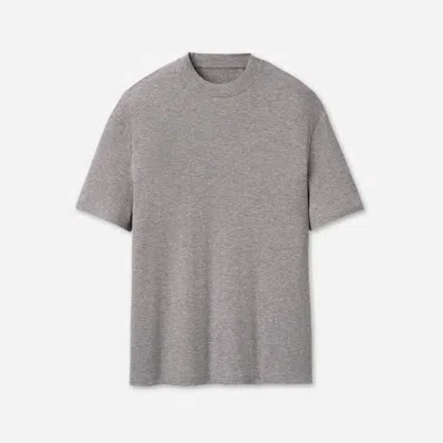 Ugg ® Women's Amarys Relaxed Rib Tee Tops In Grey Heather