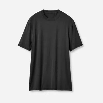 UGG ® WOMEN'S AMARYS RELAXED TEE LENZINGU2122 ECOVEROU2122 VISCOSE BLEND TOPS IN BLACK
