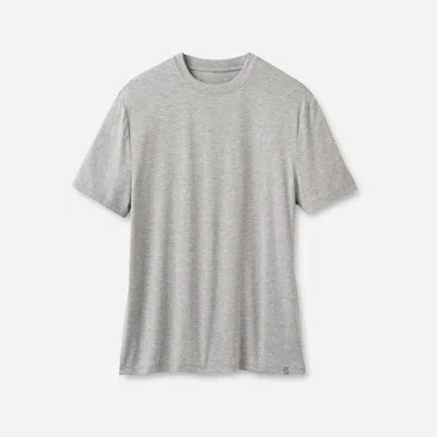 Ugg ® Women's Amarys Relaxed Tee Lenzingu2122 Ecoverou2122 Viscose Blend Tops In Grey Heather In Gray