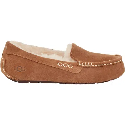 Ugg Women's Ansley Loafer In Chestnut Suede In Brown