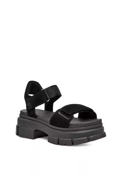 Ugg Women's Ashton Ankle Sandal In Black