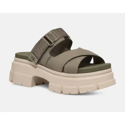 Ugg Women's Ashton Slide Sandals In Moss Green In Multi