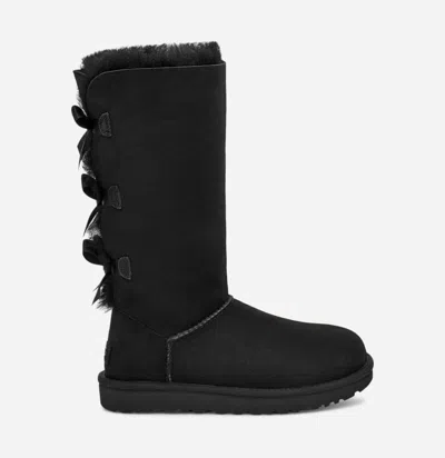 Ugg ® Women's Bailey Bow Tall Ii Water-resistant Boot In Black/