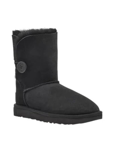 UGG WOMEN'S BAILEY BUTTON II BOOTS IN BLACK