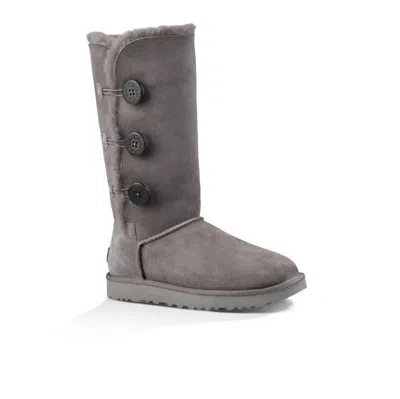 Ugg Women's Bailey Button Triplet Ii Boots In Grey In Multi