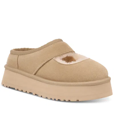 Ugg Women's Bea Mary Jane Shearling Sippers In Neutrals