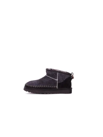 Ugg Women Boots 1171538 Blk W Classic Ultra Mini Biarritz Black