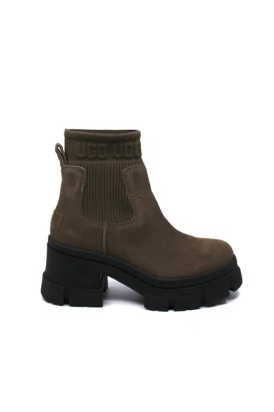 Ugg Women's Brooklyn Chelsea Boot In Hickory In Brown