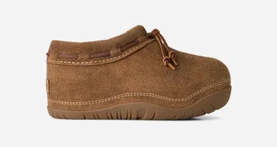 Ugg ® Women's Bucked Clog Sheepskin Shoes In Chestnut