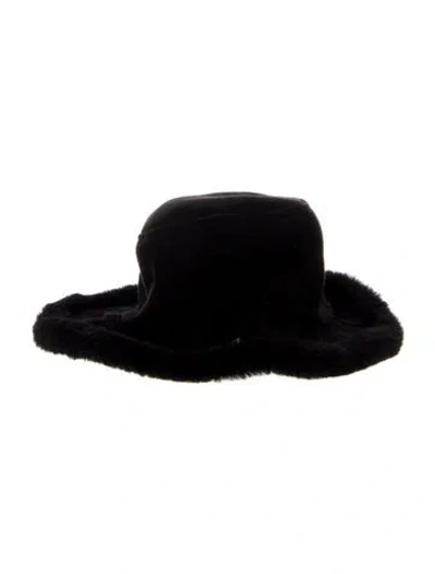 Pre-owned Ugg Women's Bucket Hat In Black