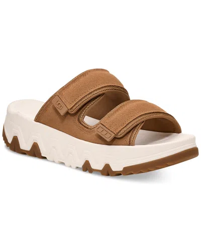 Ugg Women's Captrail Slide Sandals In Chestnut