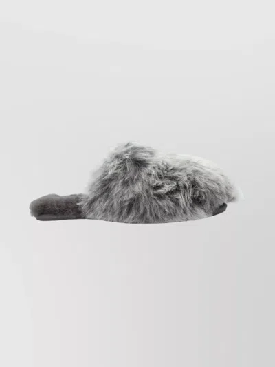Ugg Women's Chalet Style Faux Fur Slippers In Gray