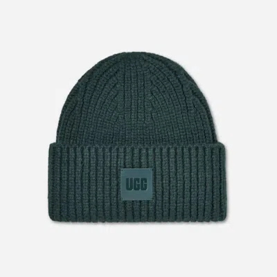Ugg ® Women's Chunky Rib Beanie Acrylic Blend In Saltwater