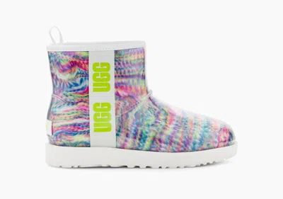 Ugg Women's Classic Clear Mini Pixelate In Multi Color