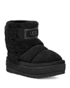 Ugg Women's Classic Cloudpeak Pull On Cold Weather Boots In Blk