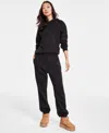 Ugg Women's Classic Fleece Pull-on Sweatpants In Black