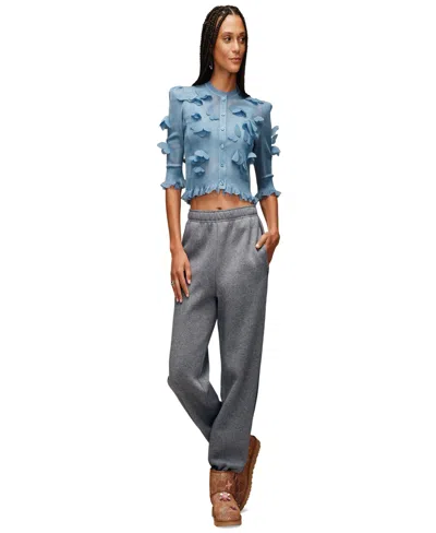 Ugg Women's Classic Fleece Pull-on Sweatpants In Gray