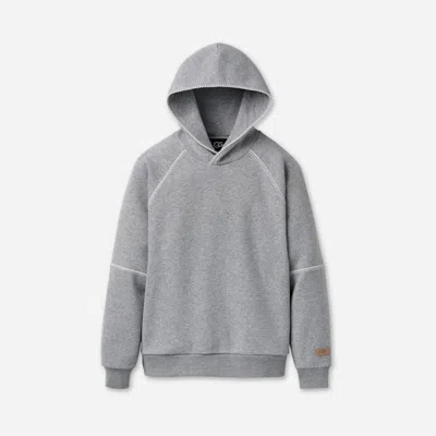 Ugg ® Women's Classic Hoodie Cotton Blend/recycled Materials In Grey Heather In Gray