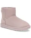 Ugg Classic Mini Ii Logo-patch Ankle Boots In Pale Smoke