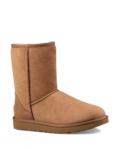 Ugg Women's Classic Ii Short Shearling Boots In Nude