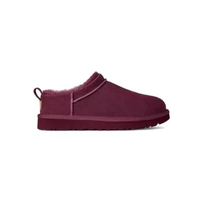 UGG WOMEN'S CLASSIC MICRO BOOT IN BURNT MAGENTA