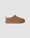 Ugg Micro Logo-patch Slip-on Boots In Brown
