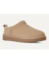 Ugg Classic Micro Suede Sheepskin Boots In Neutral