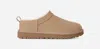 Ugg Classic Micro Suede Slippers In Brown