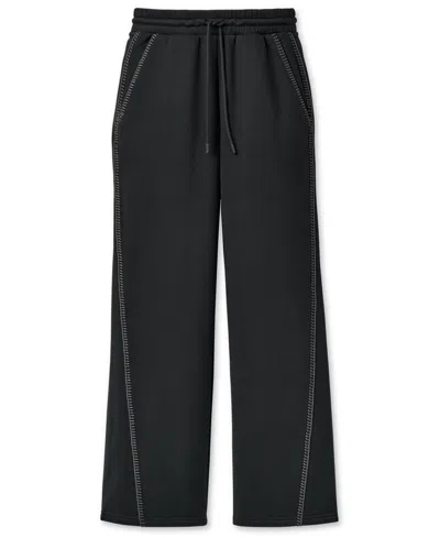 Ugg Women's Classic Mid-rise Straight-leg Pants In Black