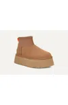 Ugg Women's Classic Mini Dipper Boots In Chestnut In Brown
