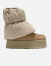Ugg Classic Mini Dipper Puffer Classic Boots In Brown