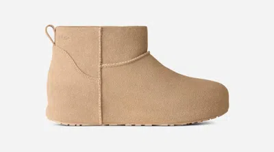 Ugg ® Women's Classic Mini Enwrap Sheepskin Classic Boots In Mustard Seed