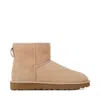 Ugg Classic Mini Ii Suede Ankle Boots In Brown