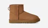 Ugg Camel Suede Classic Mini Ii Ankle Boots In Brown