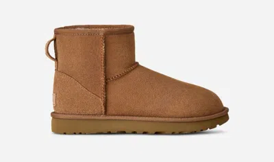 Ugg ® Women's Classic Mini Ii Sheepskin Classic Boots In Brown/