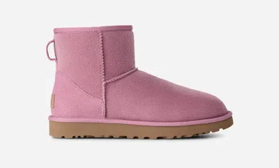 Ugg ® Women's Classic Mini Ii Sheepskin Classic Boots In Dusty Orchid In Multi